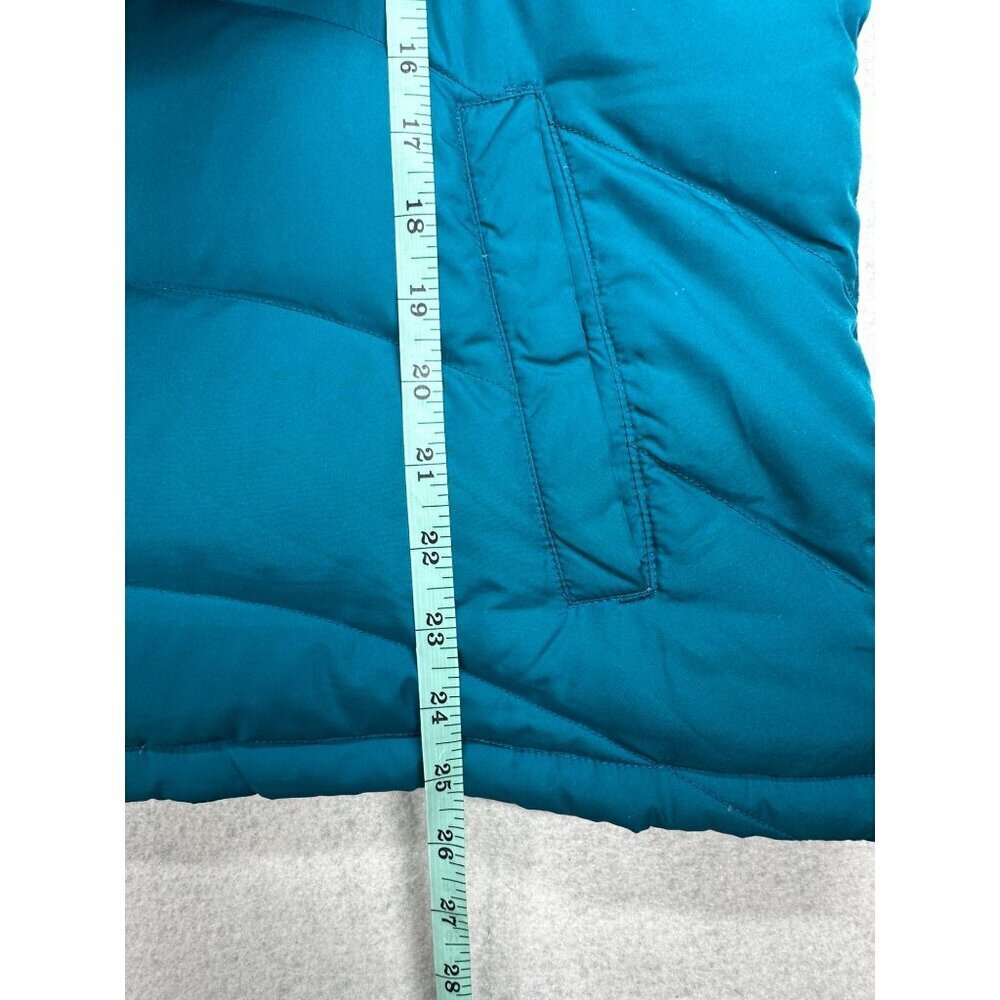Lands' End Down Puffer Vest Womens Size Large 14-16 Zip Front - Picture 6 of 11